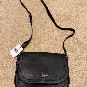 Kate Spade Elegant Black Crossbody Bag